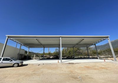 Μεταλλικό πάρκιγνκ Ελεούσα